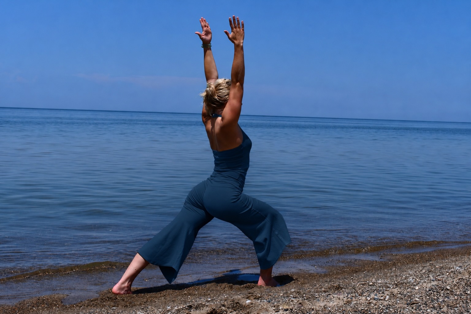 Gauchos Leggings in Blue